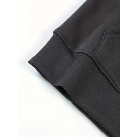 Women's Koi Fish & for Lotus Zip-Up Hoodie Jacket - Dark Green/Red Accents, Front Pockets, Machine Washable Zippered Hooded Sweatshirt for Fall/Winter Casual & Formal Outfits, Winter Wear, Artistic Design, Soft Material, Trend Followers