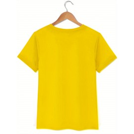 Women'S Casual Sushi Print T-Shirt - Short Sleeve Crew Neck, Vibrant Japanese Food Design, Machine Washable, Perfect for Spring/Summer Outings & Beach Vacations, Beachwear Tshirt | Playful Print Top | Machine Washable Top, Sushi Tshirt