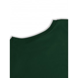 Women'S Casual Sushi Print T-Shirt - Short Sleeve Crew Neck, Vibrant Japanese Food Design, Machine Washable, Perfect for Spring/Summer Outings & Beach Vacations, Beachwear Tshirt | Playful Print Top | Machine Washable Top, Sushi Tshirt