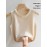 Women'S Elegant Beaded Sleeveless Vest - Solid Color Crew Neck Pullover for Spring/Summer/Fall, Chic Layering Piece with Pearl Embellishments